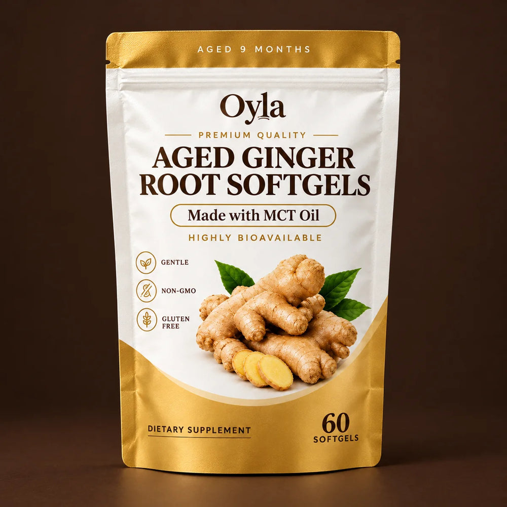 Oyla Aged Ginger Root Softgels