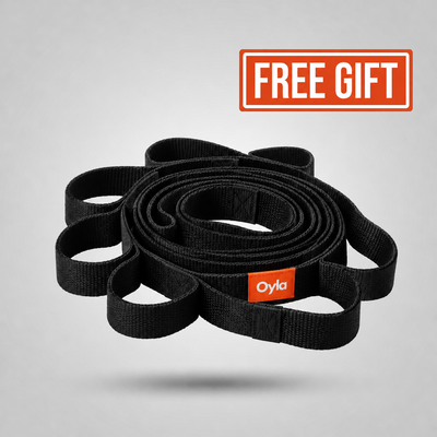Free knee stretching band